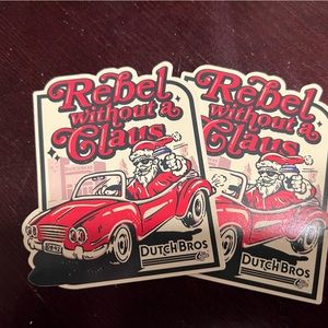 NEW Limited Holiday 2023 Dutch Bros Stickers!